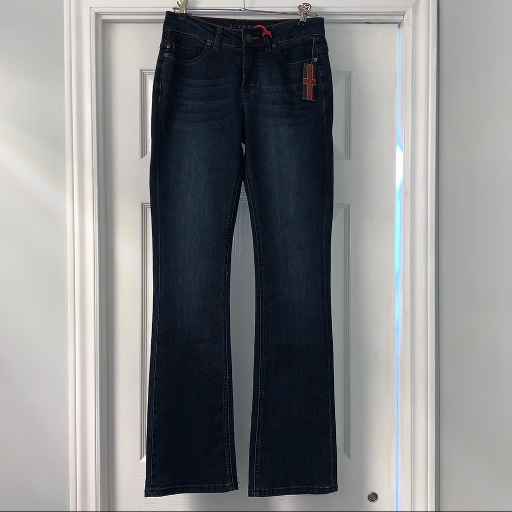 LIVERPOOL JEANS COMPANY NWT LUCY BOOTCUT JEANS Size 2 mid rise Nordstrom